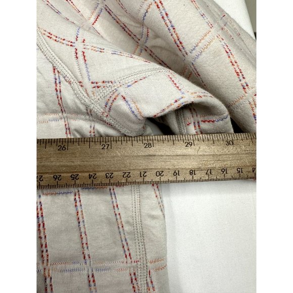 NEW Nike Yoga Therma Fit‎ Reversible Lux Jacquard Top sz 1X Light Brown - Picture 8 of 9